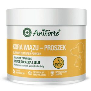 ANIFORTE Slippery elm bark - papildai šunims ir katėms - 100g