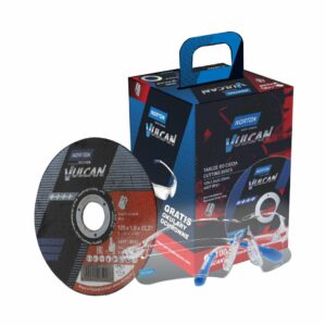 NORTON DISKAS VULCAN 125 x 1,0 /100vnt. INOX+AKINIAI DOVANŲ