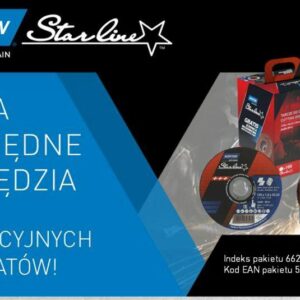 NORTON PJOVIMO DISKAS STARLINE 125mmx1,0/100vnt. KAUPAS+NEAUSTINIO PLUOŠTO ŠLIFAVIMO DISKAS - Image 1