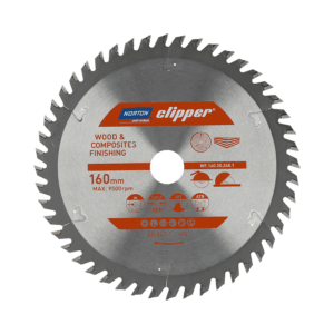 NORTON DISKINIS PJŪKLAS 160mm x 20mm x 48z MEDIENAI IR KOMPOZITAMS ATB (1,8 / 1,2)