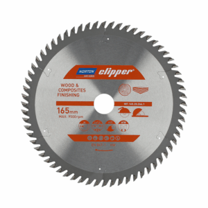 NORTON DISKINIS PJŪKLAS 165mm x 20mm x 64z MEDIENAI IR KOMPOZITAMS ATB (2,6 / 1,6)