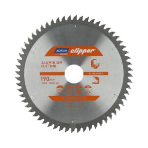 NORTON DISKINIS PJŪKLAS 190mm x 30mm x 60z ALIUMINIUI (2,6/1,8)
