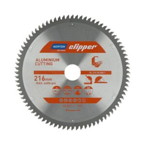 NORTON DISKINIS PJŪKLAS 216mm x 30mm x 80z ALIUMINIUI (2,6/1,8)