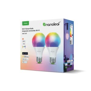 Nanoleaf Essentials Smart A60 Bulb Matter WiFi 900Lm 2700-6500K, 2pcs pack | E27 | 9 W | RGBCW - Image 15