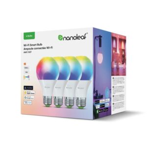Nanoleaf Essentials Smart A60 Bulb Matter WiFi 900Lm 2700-6500K, 4pcs pack | E27 | 9 W | RGBCW - Image 13