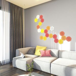 Nanoleaf | Shapes Hexagons Starter Kit (9 panels) | 16M+ - Image 10