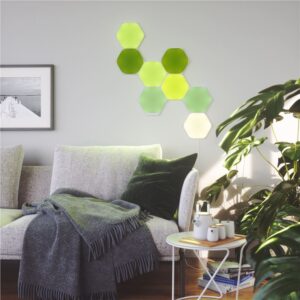 Nanoleaf | Shapes Hexagons Starter Kit (9 panels) | 16M+ - Image 12