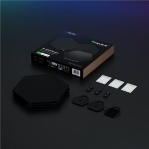Nanoleaf | Shapes Black Hexagon Expansion pack (3 panels) | 42 W | WiFi - Image 18