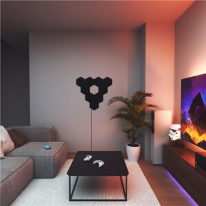 Nanoleaf Shapes Black Hexagons Starter Kit 9PK - Image 10