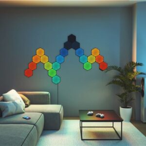 Nanoleaf Shapes Black Hexagons Starter Kit 9PK - Image 13