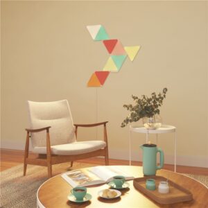 Nanoleaf | Shapes Triangles Starter Kit (9 panels) | 1 W | 16M+ colours - Image 24
