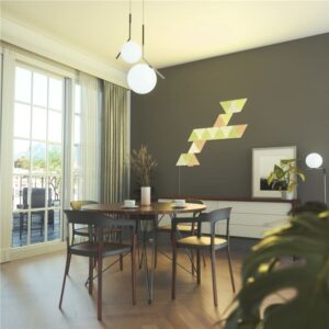 Nanoleaf | Shapes Triangles Starter Kit (9 panels) | 1 W | 16M+ colours - Image 25