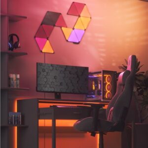 Nanoleaf | Shapes Black Triangles Expansion Pack (3 panels) | 42 W | WiFi - Image 14