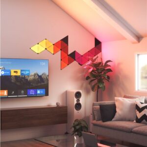 Nanoleaf | Shapes Black Triangles Expansion Pack (3 panels) | 42 W | WiFi - Image 15