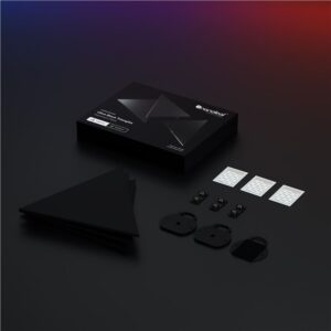 Nanoleaf | Shapes Black Triangles Expansion Pack (3 panels) | 42 W | WiFi - Image 16