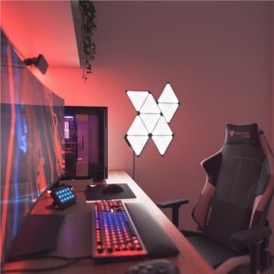 Nanoleaf Shapes Black Triangles Starter Kit 9PK - Image 2