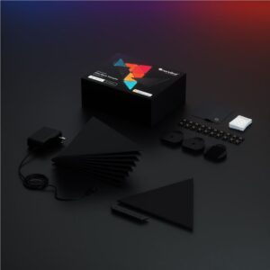 Nanoleaf Shapes Black Triangles Starter Kit 9PK - Image 5
