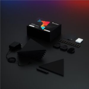 Nanoleaf Shapes Black Triangles Starter Kit 9PK - Image 6
