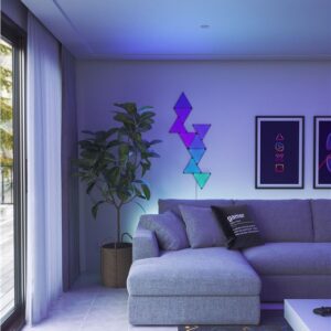 Nanoleaf Shapes Black Triangles Starter Kit 9PK - Image 7