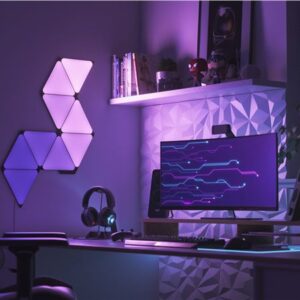 Nanoleaf Shapes Black Triangles Starter Kit 9PK - Image 8