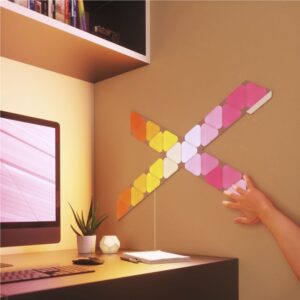 Nanoleaf Shapes Triangles Mini Exp. Pack 10 Pack - Image 12