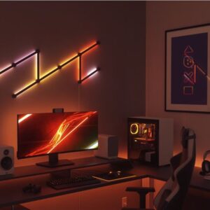 Nanoleaf Lines Skin, matte black 9pcs - Image 6