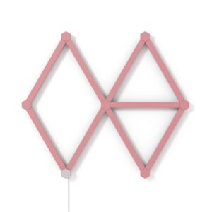 Nanoleaf Lines Skin, matte pink 9pcs - Image 2