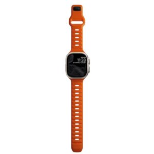 Nomad Sport apyrankė M/L, oranžinės spalvos - Apple Watch Ultra 2/1 (49mm) 9/8/7 (45mm)/6/SE/5/4 (44mm)/3/2/1 (42mm) - Image 12