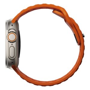 Nomad Sport apyrankė M/L, oranžinės spalvos - Apple Watch Ultra 2/1 (49mm) 9/8/7 (45mm)/6/SE/5/4 (44mm)/3/2/1 (42mm) - Image 14