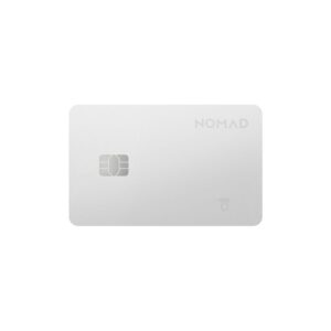 Nomad Tracking Card Pro - Find My, baltos spalvos