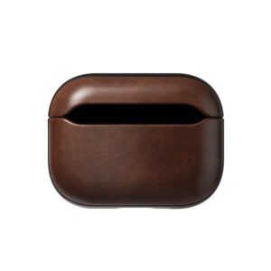 Nomad Modern Leather dėklas, rustic rudos spalvos (Horween) - Apple AirPods Pro 3 - Image 4