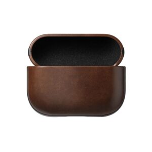 Nomad Modern Leather dėklas, rustic rudos spalvos (Horween) - Apple AirPods Pro 3