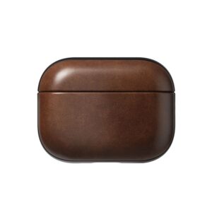Nomad Modern Leather dėklas, rustic rudos spalvos (Horween) - Apple AirPods Pro 3 - Image 5
