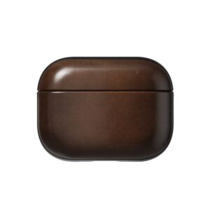 Nomad Modern Leather dėklas, rustic rudos spalvos (Horween) - Apple AirPods Pro 3 - Image 6