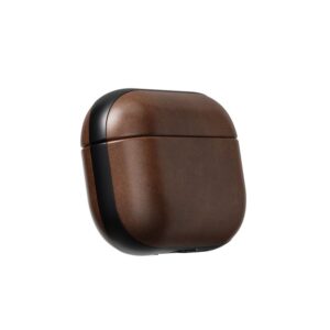Nomad Modern Leather dėklas, rustic rudos spalvos (Horween) - Apple AirPods Pro 3 - Image 7