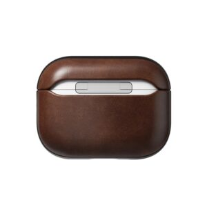 Nomad Modern Leather dėklas, rustic rudos spalvos (Horween) - Apple AirPods Pro 3 - Image 10