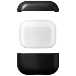 Nomad Modern Leather dėklas, juodos spalvos (Horween) - Apple AirPods Pro 3 - Image 13