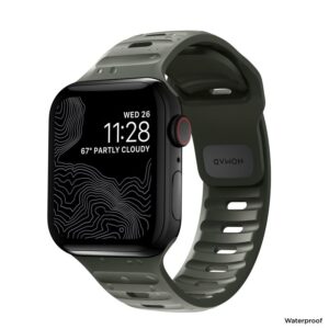 Nomad Sport apyrankė M/L, žalios spalvos - Apple Watch 49mm/46mm/45mm/44mm/42mm - Image 11