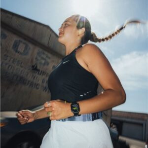 Nomad Tempo apyrankė, juodos spalvos - Apple Watch 41mm / 42mm - Image 2