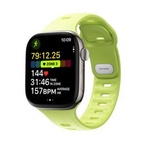 Nomad Tempo apyrankė, lime - Apple Watch 45mm / 46mm