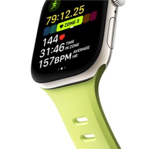 Nomad Tempo apyrankė, lime - Apple Watch 45mm / 46mm - Image 17