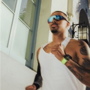 Nomad Tempo apyrankė, lime - Apple Watch 49mm / Ultra - Image 4