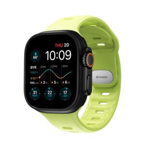 Nomad Tempo apyrankė, lime - Apple Watch 49mm / Ultra - Image 18