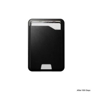 Nomad Leather Mag Wallet with Find My Tracking, juodos spalvos - Image 3