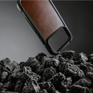 Nomad Modern Leather dėklas, rustic rudos spalvos (Horween) - Apple iPhone 17 Pro - Image 20