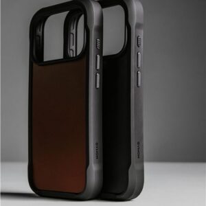 Nomad Modern Leather dėklas, rustic rudos spalvos (Horween) - Apple iPhone 17 Pro - Image 4