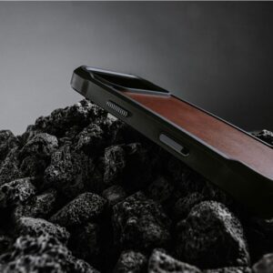 Nomad Modern Leather dėklas, rustic rudos spalvos (Horween) - Apple iPhone 17 Pro - Image 15