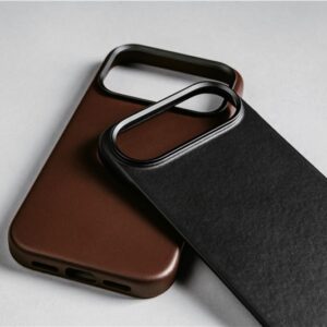Nomad Traditional Leather dėklas, juodos spalvos (Horween) - Apple iPhone 17 Air - Image 4