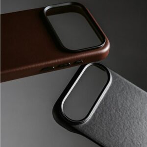 Nomad Traditional Leather dėklas, juodos spalvos (Horween) - Apple iPhone 17 Air - Image 5