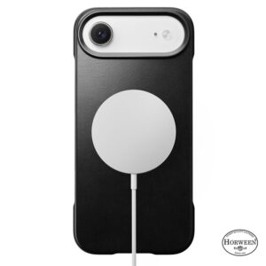 Nomad Traditional Leather dėklas, juodos spalvos (Horween) - Apple iPhone 17 Air - Image 9